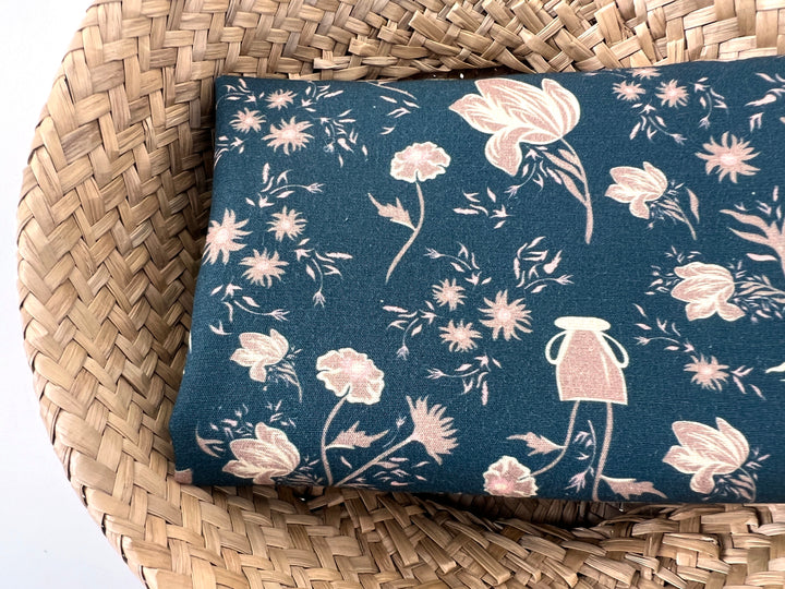 Mirrored Canvas – Linen Rayon Print Fabric, Design by Madeline, Madswick Studio, 8232 8233