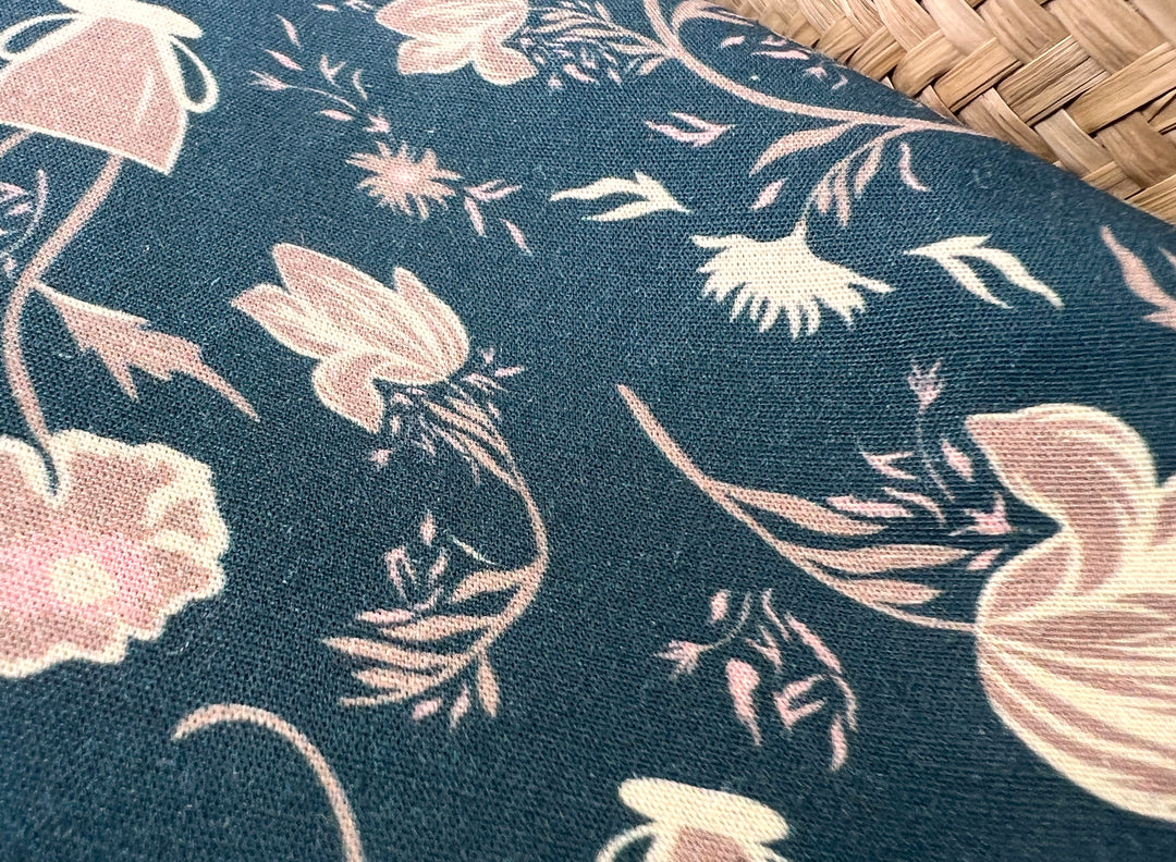 Mirrored Canvas – Linen Rayon Print Fabric, Design by Madeline, Madswick Studio, 8232 8233