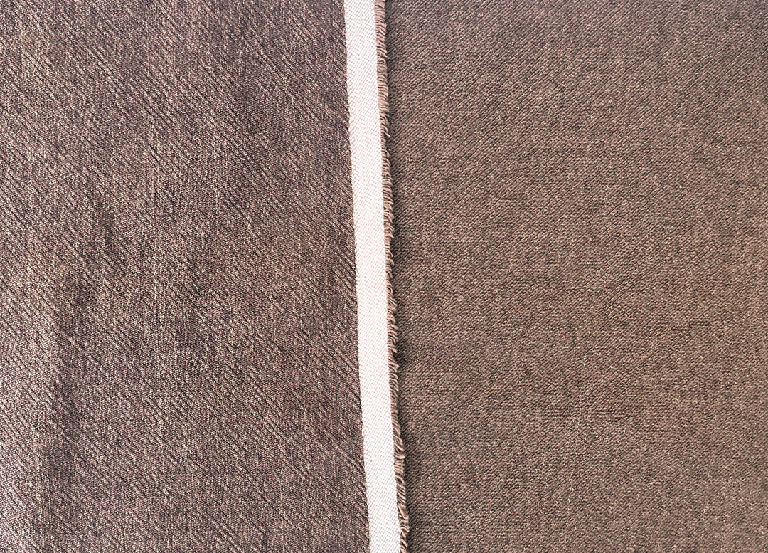 Heavyweight Linen Cotton Twill Fabric with Two-Tone Chambray 7258 7259 7331 7332 7856 7857