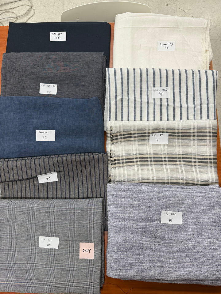 24y of Woven Fabric of Linen - Surprise Box No.50