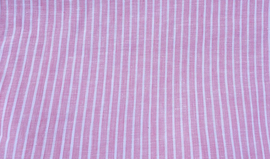 100% Linen Fabric Stripe Collections Light Weight (4708 6273 5997 4575 6258 6157) - The Linen Lab - Pink 6157
