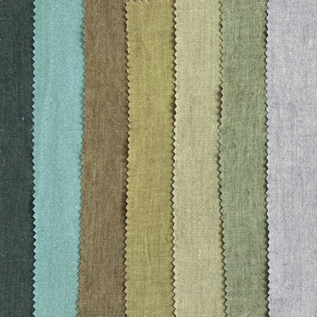 HIGH TWISTED LINEN FABRIC 6373 6374 6562 6311 6769 6863 - The Linen Lab - VIOLET